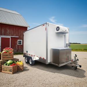 Remolque Refrigerado por Aire, Hecho a Medida, Apto para Transporte de Cadena de Frío Móvil y Vehículos Refrigerados sin Motor. - Product Image 3
