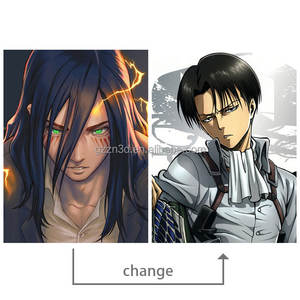 Poster 3D Anime Ricky Arte da Parete 3D Formato Personalizzato Poster con Tripla Transizione a Effetto Flip per Prodotti Promozionali in Plastica - Product Image 6