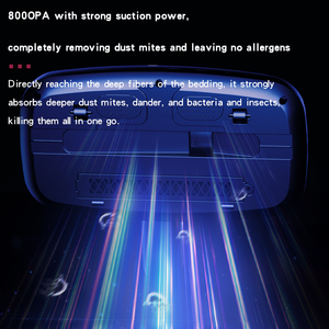 Portable Wireless <b>Handheld</b> Vacuum <b>Cleaner</b> with UV Light for Household Use for Cleaning Beds <b>Sofas</b> Mattresses Dust Mites - Product Image 4