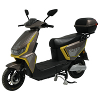 Nouveaux modèles de scooters électriques à deux roues, puissants, avec moteur 60V, motos électriques avec boîte de rangement centrale, vélos électriques