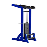 Meilleure vente Commercial Pin Loaded Standing Single Stack Machine d'exercice de jambe de levage de mollet Machine de levage de mollet assis de gymnastique