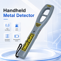 Detector de Metales Portátil de Alta Sensibilidad, Escáner de Seguridad con Alarma de Sonido y Vibración para Eventos e Inspección de Mezquitas