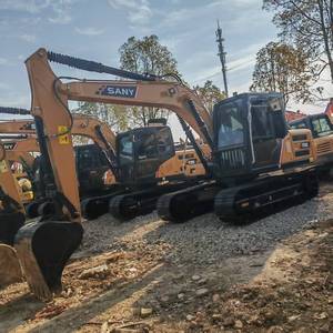 High Quality Used Sany 215C Excavator 14TON Operating <b>Weight</b> Motor 86kW Power 0.6m Bucket Capacity - Product Image 3