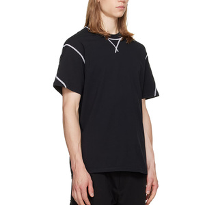 Camiseta de Hombre de Alta Calidad con Logotipo Personalizado, Talla Grande, 100% Algodón, Costuras en Contraste - Product Image 3