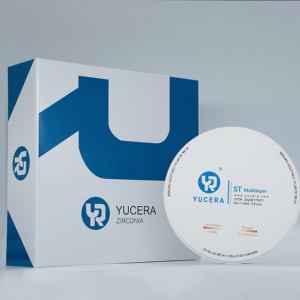 Yucera ST multicouche zircone bloc matériaux dentaires 43% transmission pour clinique dentaire et laboratoire dentaire CAD/CAM - Product Image 1
