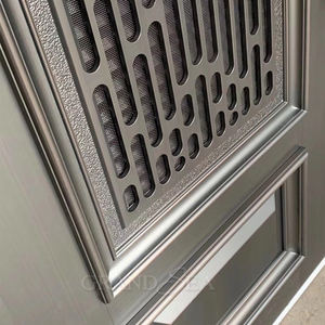 スチール製セキュリティドアファッションデザイン - Product Image 6