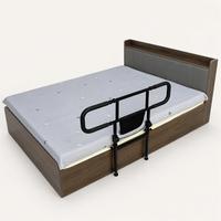 Barre d'appui de lit réglable avec poche de rangement, barre anti-chute pour personnes âgées, femmes enceintes, soutien de sécurité à domicile