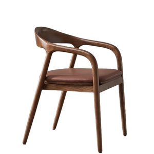 Nordic Modern Design Solid Wood <strong>Dining</strong> Chair Eco-Friendly and Durable <strong>Dining</strong> <strong>Armchair</strong> - Product Image 1