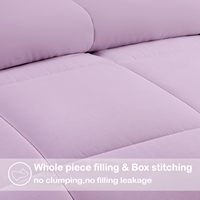 Ensemble de couette uni toutes saisons en microfibre style patchwork, rembourrage en polyester, pour la maison et l'hôtel, promotion, ensemble de literie lavable en machine