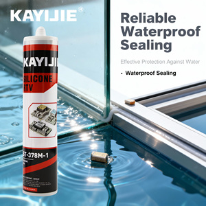 กาวซิลิโคน KAYIJIE St-378m-<span class=keywords><strong>1</strong></span> MS Low VOC 0 สารก่อมลพิษ ไม่มีกลิ่น กันน้ำ ป้องกันเชื้อรา สำหรับยาแนวกระเบื้องปูพื้น ห้องครัว ห้องน้ำ - Product Image 4