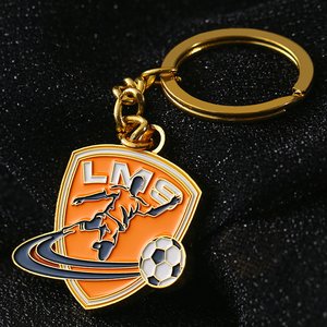 Thể Thao Mới Móc Chìa Khóa Tùy Chỉnh Tập Thể Dục Bóng Đá Bóng Đá Kẽm Hợp Kim Kim Loại Keyring 3D Vàng Taekwondo Móc Khóa Với <span class=keywords><strong>Qc</strong></span> Mã - Product Image 6