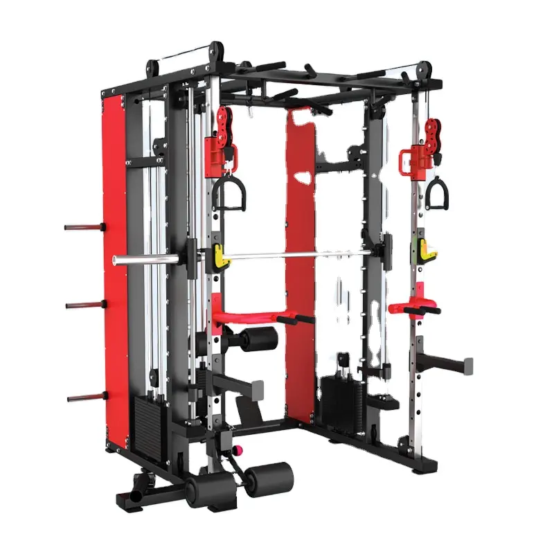 Diskon Komersial Gym C80 Rak Multifungsi, Peralatan Olahraga Fitness GYM C80