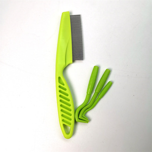 Kit écologique <span class=keywords><strong>anti</strong></span>-tiques avec peigne <span class=keywords><strong>anti</strong></span>-puces pour petits animaux - Emballage en polybag pour toilettage des animaux - Product Image 1