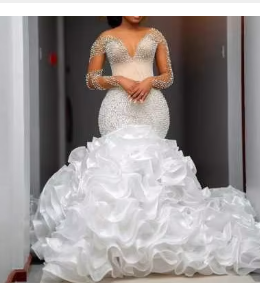 Robes de Mariée 2025 en Dropshipping, Élégantes, en Dentelle, avec un Grand Traîne et un Nœud, Style Bohème, Taille Empire, Chapelle, Meilleures Ventes - Product Image 5
