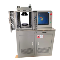 Testeur de pression de béton et de ciment haute précision 300 kN, machine automatique d'essai de compression du béton