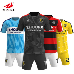 2022-2023 Conjunto De Camiseta De Fútbol Retro Para Hombres Uniformes De Fútbol Personalizados Con Corte Automatizado Al Por Mayor Equipaciones De <span class=keywords><strong>Ftbol</strong></span> - Product Image 3