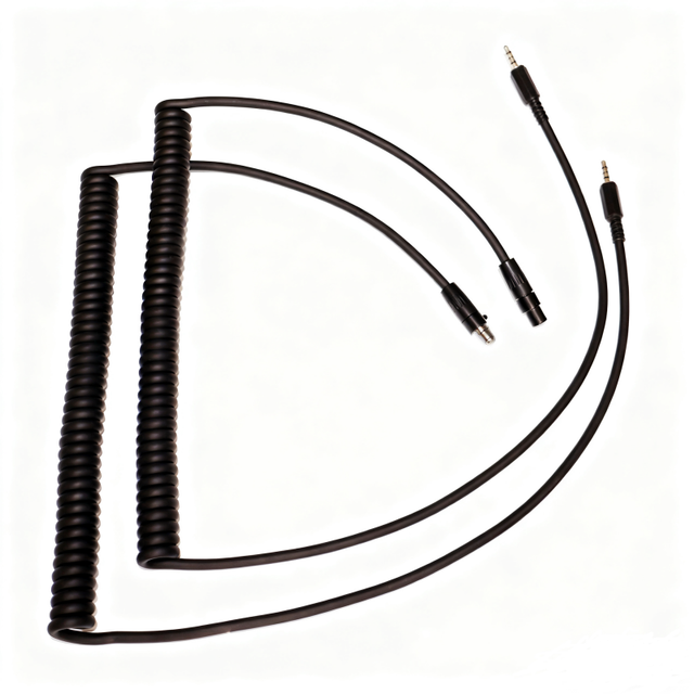 Custom Coiled Audio 2.5mm Spring Spiral Cable