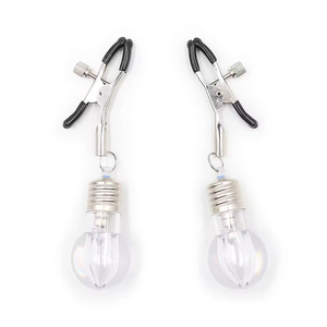 Juego de Pinzas para Pezones Ajustables de Lujo con Campanas y Bolas de Cristal para Parejas, Juego BDSM, Entrenamiento Sensual de Senos, Juguete para Adultos - Product Image 1