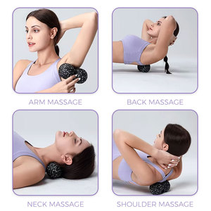 Bola pijat kacang Yoga pijat Epp pelega otot nyaman desain kustom profesional - Product Image 6