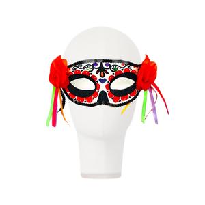 Effrayant Classique MASKl-like Mexicain Jour de la Terre Festival Masque Costume Accessoires - Product Image 2