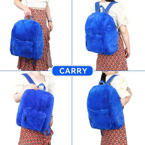 Mochila Ligera de Felpa para Niños, Diseño de Dibujos Animados, Marca GZZEST, Hecha a Mano, Anti-Robo, Unisex - Product Image 5