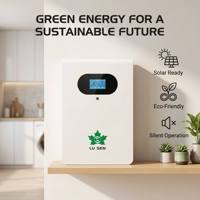 Système d'alimentation solaire à distance pour extérieur, montage mural, étanche IP65, alimenté par batterie
