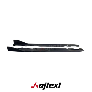 Minigonne laterali in vera fibra di carbonio stile AD per BMW <span class=keywords><strong>Serie</strong></span> 4 G22 G23 Coupé <span class=keywords><strong>2</strong></span> porte 2020+ Splitter paraurti laterale in fibra di carbonio - Product Image 2