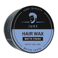 Cire coiffante personnalisée avec logo pour hommes, naturelle et biologique, 100g, pour barbier professionnel, salon de coiffure, hypoallergénique, pour cheveux crépus et extensions