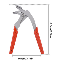 Pince à clips ZR pour démontage de panneaux de voiture, outil de retrait de clips automobiles pour attaches en plastique et garnitures de porte
