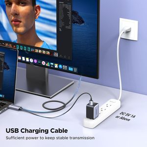 Cable Unidireccional UGREEN Active HD-MI <span class=keywords><strong>a</strong></span> <span class=keywords><strong>DisplayPort</strong></span> Macho con Alimentación USB, 4K60Hz 1080P120Hz HD-MI <span class=keywords><strong>a</strong></span> DP - Product Image 6
