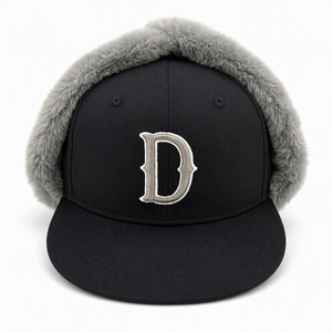 Gorra Snapback Negra Clásica de Ala Recta de Alta Calidad al por Mayor con Bordado 3D para Rendimiento, Moda, Deportes, Pesca, Fiesta y Estilo Urbano - Product Image 1