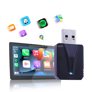 Adaptateur Carplay sans fil à la mode OEM ODM Bluetooth 5.2 2.4G + 5.8GHz Wi-Fi convertit USB filaire sans fil avec Apple Carplay - Product Image 2