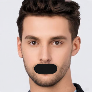 Patch buccal anti-ronflement personnalisé en gel de silicone infusé, soie de bambou de qualité médicale, hypoallergénique, menthe, resvératrol - Product Image 1