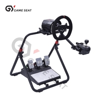 Support de volant de jeu GY009, pédales et support de levier de vitesses compatibles avec Logitech G25, G27, G29, G920, T150RS