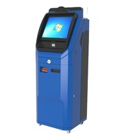 Quiosco de pago de autoservicio con pantalla táctil cajero automático de cambio de moneda en efectivo