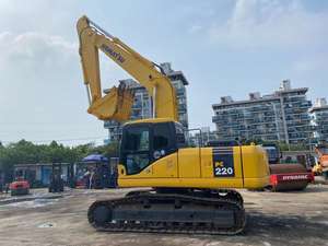 PC220-7 utilisé d'excavatrice de chenille de KOMATSU PC220-7 avec de basses heures de travail en bon état en stock - Product Image 2