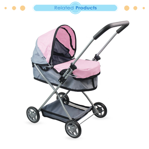 Poussette pour poupée Dollri Starri en promotion avec panier de rangement pour poupée jusqu'à 16 pouces – Jouets pour poussette - Product Image 2