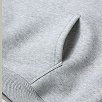 Sudadera con Capucha de Tela Gruesa de Invierno, Mezcla de Poliéster/Algodón de Alta Calidad, 500 g/m², Estilo Urbano, Personalizable con Bordado de Logotipo