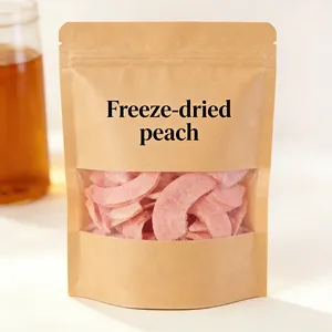 Dadi di Pesca <span class=keywords><strong>Bianca</strong></span> Liofilizzata Completamente Naturali - Sapore Puro, Senza Conservanti |   Ideale per Panifici, Bevande e Snack Salutari - Product Image 6