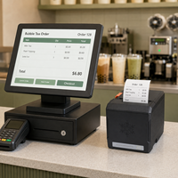 Imprimante de livraison rapide SPRT SP-POS8812 en promotion avec coupeur automatique à découpe mi-longueur, USB, Ethernet, Bluetooth, TPV
