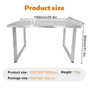 DaoSheng tavolo per la preparazione della <span class=keywords><strong>Pasta</strong></span> di alta qualità per il ristorante Garage laboratorio banco da lavoro tavolo da lavoro per il laboratorio tavolo di lavoro della Pizza - Product Image 5