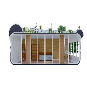 บ้านคอนเทนเนอร์สมัยใหม่ ศาลาพักผ่อนกลางแจ้ง ห้องจัดแสดงนิทรรศการเคลื่อนที่ ดีไซน์แบบโมดูลาร์ สำหรับพื้นที่พักผ่อนในสถานที่ชมวิว - Product Image 1