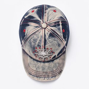 Casquette de baseball en jean à 6 panneaux, personnalisée avec logo, argent brillant, strass haute fréquence, gravure laser, luxe, Gorras - Product Image 5