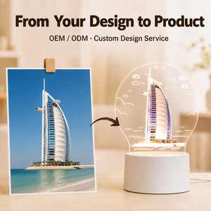 Modern <strong>3D</strong> LED PVC Lamp <strong>Night</strong> <strong>Light</strong>-Warm White CE Certified Animation Anime Design Gift Set for Baby and Kids Smart Indoor <strong>Light</strong> - Product Image 2