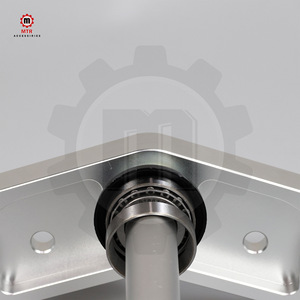 Fourche avant ST70 argentée 45 mm, support de fixation de guidon de moto, accessoires CNC <span class=keywords><strong>DAX</strong></span> CT70 - Product Image 4