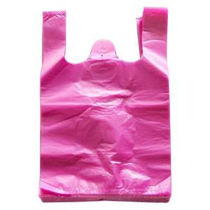 Özel Boyutlu Kabartmalı PE Yelek Poşet Taşınabilir Tek Kullanımlık Çöp Poşeti Yelek Saplı Paketlenmiş Karton - Product Image 3