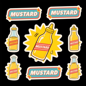 Étiquettes d'emballage autocollantes personnalisées en rouleau, autocollants imprimés, étiquettes imperméables pour bouteilles de jus, étiquettes de sécurité alimentaire pour l'emballage alimentaire - Product Image 2