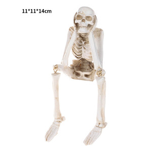 Figuras de Esqueletos de Resina, Estatuas Decorativas para Estantes, Adornos Espeluznantes para Mesa de Halloween, Decoración para Fiestas de Casas Encantadas, Regalo - Product Image 6