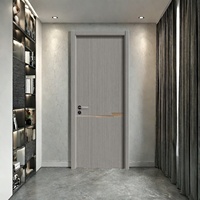 Panneau de porte en cristal de carbone au design minimaliste moderne à prix ultra-bas pour chambre à coucher