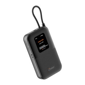 <span class=keywords><strong>Routeur</strong></span> WiFi de poche 4G sans carte SIM avec batterie externe de 10000 mAh, pack externe, 300 Mbps, point d'accès WLAN portable pour l'itinérance mondiale - Product Image 3
